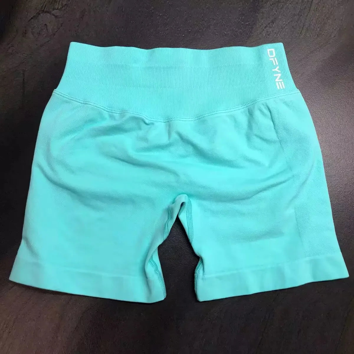 "Impressive Women's Yoga Shorts - Seamless Gym Wear with Scrunch Bum Design"