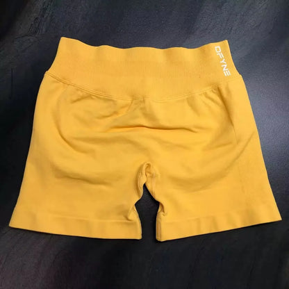 "Shorts de Yoga et Fitness Hautes Performances pour Femmes, Design Scrunch Bum"